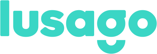 Logotipo Lusago, versión verde